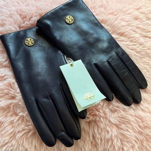 Tory Burch leather gloves Sz M